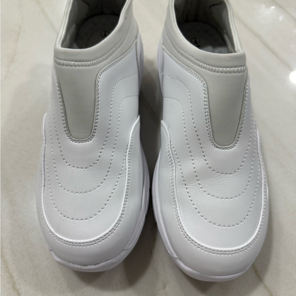 Hawkwell Women's White Slip-On Shoes